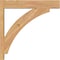 Ekena Millwork Thorton Block Smooth Outlooker, Western Red Cedar, 5 1/2"W x 26"D x 26"H OUT06X26X26THR05SWR - alternate 3